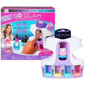 Cool Maker GO GLAM U-nique Metallic Nail Salon Girls Teen Manicure Pedicure NEW